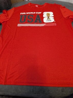 USA FIFA 2026 World Cup Red Tee